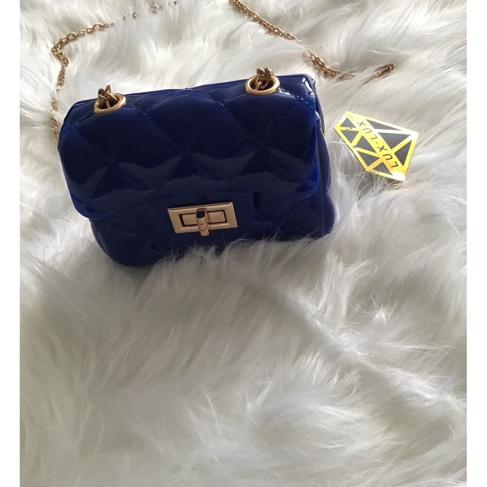 Quiltied jelly mini crossbody bag - Picture 3 of 4